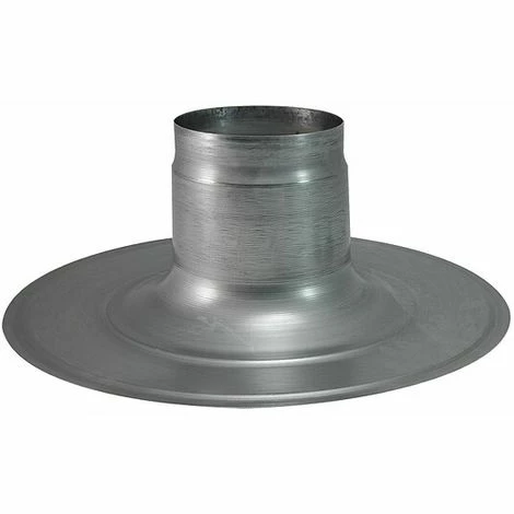 Buderus Flachdach-Klebeflansch Für Luft-/Abgas-Dachdurchf. Senkrecht - Ø 125 Mm - H 150 Mm 3 Buderus Flachdach-Klebeflansch Für Luft-/Abgas-Dachdurchf. Senkrecht - Ø 125 Mm - H 150 Mm