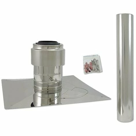 Buderus Edelstahl-Schachtabdeckung Mit Mündungsrohr Ø 80 Mm - 7738112720 3 Buderus Edelstahl-Schachtabdeckung Mit Mündungsrohr Ø 80 Mm - 7738112720