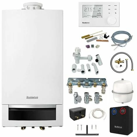 Buderus GB172 Logaplus Gas-Brennwert Paket W22S Mit Regelung RC310 + WE3.1 Für Mischkreis, 14 KW 3 Buderus GB172 Logaplus Gas-Brennwert Paket W22S Mit Regelung RC310 + WE3.1 Für Mischkreis, 14 KW
