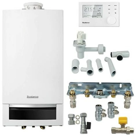 Buderus GB172 K Logaplus Gas-Brennwert Paket W25 Mit Regelung RC310, 24 KW 3 Buderus GB172 K Logaplus Gas-Brennwert Paket W25 Mit Regelung RC310, 24 KW