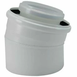 Buderus Luft-/Abgas-Bogen Konzentrisch - Ø 80/125 Mm - 15° - Farbe Weiß - 7738112594