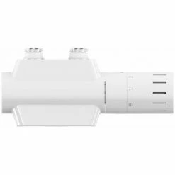 Buderus Universalarmatur-Set Für Vertikal- & Badheizkörper Mit Mittenanschluss - Durchgangs- / Eckform