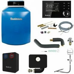 Buderus GB125 Logaplus Öl-Brennwert Heizungspaket K33S Mit Regelung RC310, 30 KW