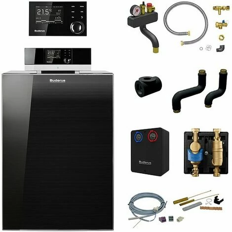 Buderus KB195i Logaplus Öl-Brennwert Heizungspaket K79S Mit Regelung RC310, 19 KW 3 Buderus KB195i Logaplus Öl-Brennwert Heizungspaket K79S Mit Regelung RC310, 19 KW