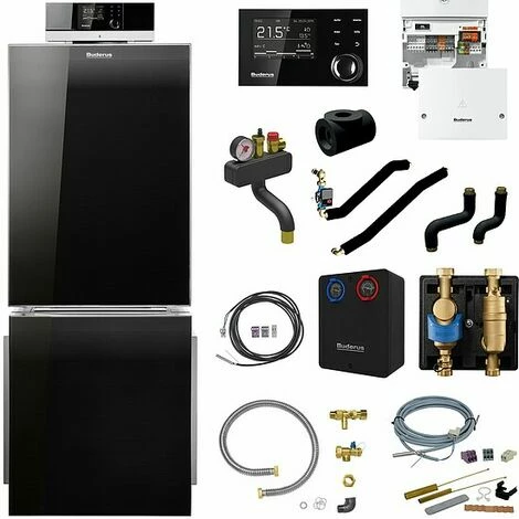 Buderus KB195i Logaplus Öl-Brennwert Heizungspaket K78 Mit Regelung RC310, Mischermodul Und Warmwasserspeicher L 200, 19 KW 3 Buderus KB195i Logaplus Öl-Brennwert Heizungspaket K78 Mit Regelung RC310, Mischermodul Und Warmwasserspeicher L 200, 19 KW