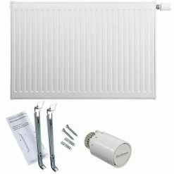 Buderus Logatrend VC-Profil Ventil-Heizkörper H 400 Mm L 800 Mm Typ 33 - 1142/727 Watt - Linksanschluss