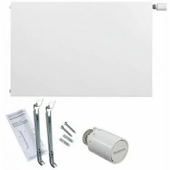 Ventil-Heizkörper Buderus Logatrend VC-Plan H 400 Mm L 2000 Mm Typ 21 - 1476/950 Watt - Linksanschluss