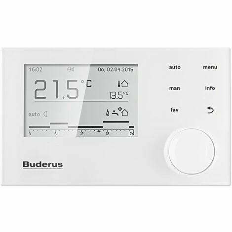 Buderus GB192i Logaplus Gas-Brennwert Heizungspaket W50 Mit Regelung RC310 In Weiß Und SU200 Speicher, 15 KW 7 Buderus GB192i Logaplus Gas-Brennwert Heizungspaket W50 Mit Regelung RC310 In Weiß Und SU200 Speicher, 15 KW – Bild 5