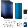 Buderus Solaranlage Logaplus S90 - 4 Kollektoren (10,2m²) SKT1.0-s Mit Kombispeicher Logalux P750 S Blau - 7739612889