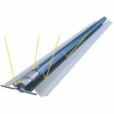 Buderus Solaranlage Logaplus S83 - 6 Kollektoren (7,32m²) SKR10 CPC Mit Pufferspeicher PNR750 Silber Und Frischwasserstation - 7739613007 7 Buderus Solaranlage Logaplus S83 - 6 Kollektoren (7,32m²) SKR10 CPC Mit Pufferspeicher PNR750 Silber Und Frischwasserstation - 7739613007 – Bild 5