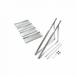 Buderus Flachdachmontage Mit Beschwerungswannen Grund-Set Für SKN4.0-s / SKT1.0-s - Einstellbar Zwischen 30 Und 60° - 7736614830