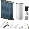 Buderus Solaranlage Logaplus S116 - 6 Kollektoren (7,32m²) SKR10 CPC Mit Kombispeicher Logalux P750 S Weiß - 7739612898