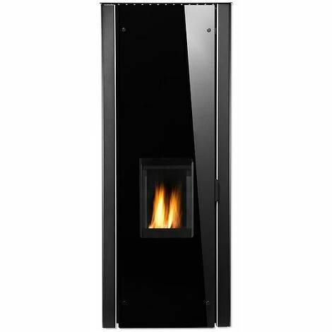 Buderus Pelletofen Logastyle Lamina Wassergeführt - Verkleidung Stahl Schwarz - Nennwärmeleistung 9,3 KW 3 Buderus Pelletofen Logastyle Lamina Wassergeführt - Verkleidung Stahl Schwarz - Nennwärmeleistung 9,3 KW