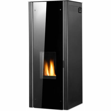 Buderus Pelletofen Logastyle Lamina Wassergeführt - Verkleidung Stahl Schwarz - Nennwärmeleistung 9,3 KW 4 Buderus Pelletofen Logastyle Lamina Wassergeführt - Verkleidung Stahl Schwarz - Nennwärmeleistung 9,3 KW – Bild 2