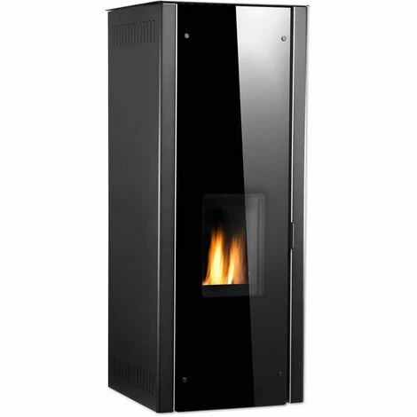 Buderus Pelletofen Logastyle Lamina Wassergeführt - Verkleidung Stahl Schwarz - Nennwärmeleistung 9,3 KW 5 Buderus Pelletofen Logastyle Lamina Wassergeführt - Verkleidung Stahl Schwarz - Nennwärmeleistung 9,3 KW – Bild 3