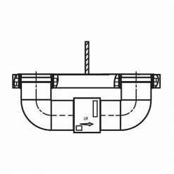 Buderus Logaplus-Paket Luftkanäle LKP700-3, Aufstellung Unterhalb Erdgleiche, Für WLW196i IR 6-8 - 7739612628