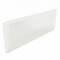 Buderus Abdeckgitter AG/W Für Boden-/Wandauslass RRU75-2 (rund) / FKU140-2 (flach), Metall, Weiß Lackiert - 7738112046