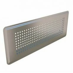 Buderus Abdeckgitter AG/E Für Boden-/Wandauslass RRU75-2 (rund) / FKU140-2 (flach), Edelstahl Gebürstet - 7738112047