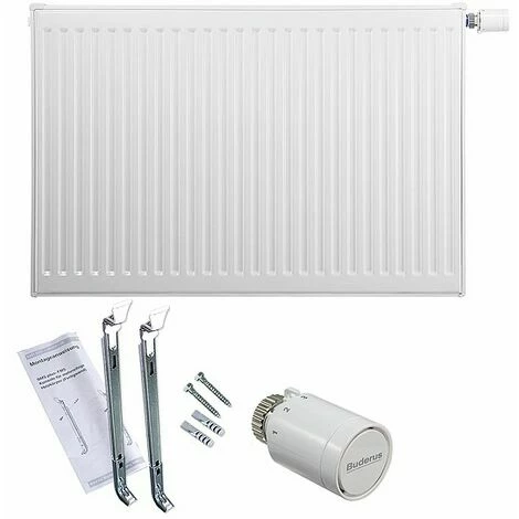 Buderus Logatrend VC-Profil Ventil-Heizkörper H 900 Mm L 400 Mm Typ 33 - 1069/674 Watt - Rechtsanschluss 3 Buderus Logatrend VC-Profil Ventil-Heizkörper H 900 Mm L 400 Mm Typ 33 - 1069/674 Watt - Rechtsanschluss