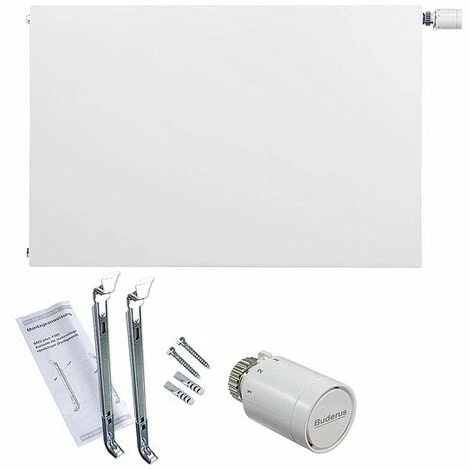 Buderus Ventil-Heizkörper Logatrend VCM-Plan H 600 L 400 Typ 21 - 406/260 Watt 3 Buderus Ventil-Heizkörper Logatrend VCM-Plan H 600 L 400 Typ 21 - 406/260 Watt