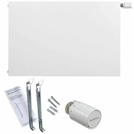 Buderus Ventil-Heizkörper Logatrend VCM-Plan H 600 L 500 Typ 22 - 666/424 Watt 3 Buderus Ventil-Heizkörper Logatrend VCM-Plan H 600 L 500 Typ 22 - 666/424 Watt