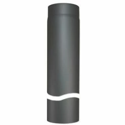 BUDERUS Abgasrohr Für Kaminofen Länge 1000 Mm Ø 150 Mm - 80345004