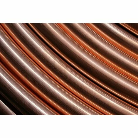 BUDERUS Kupferrohr 22 X 1,0 Mm, Blank, Weich, DVGW-geprüft - Ring Mit 25 M 3 BUDERUS Kupferrohr 22 X 1,0 Mm, Blank, Weich, DVGW-geprüft - Ring Mit 25 M